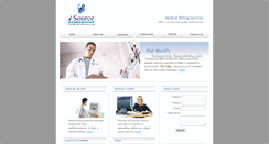 Desktop Screenshot of medical-billing.isourceindia.com