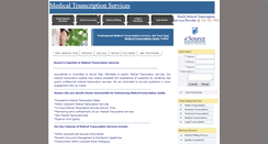 Desktop Screenshot of medical-transcription.isourceindia.com
