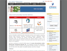 Tablet Screenshot of media-transcription.isourceindia.com